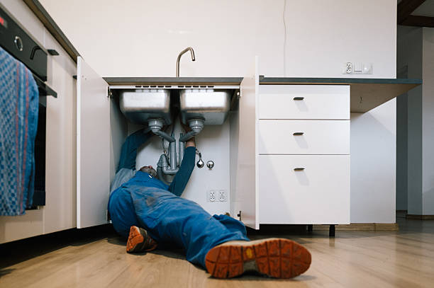 Professional Plumbing technician working in Bellmawr, NJ